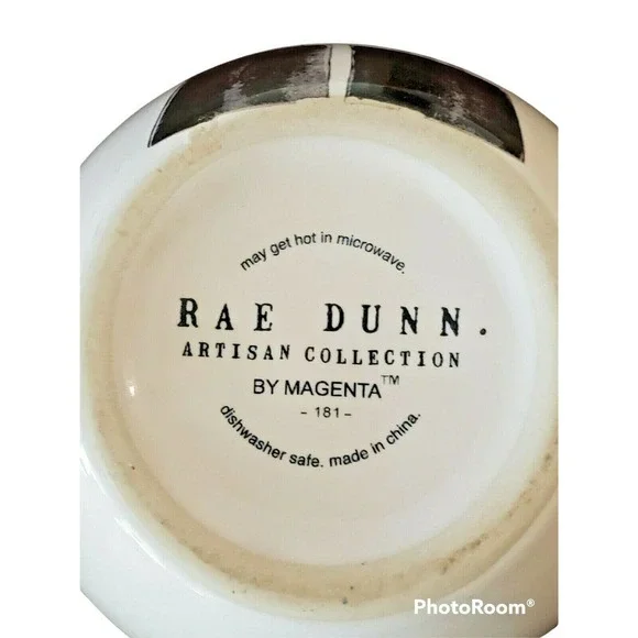 Rae Dunn Artisian Collection Magenta Howdy Pilgrim Mug Coffee Tea Thanksgiving - Picture 6 of 6